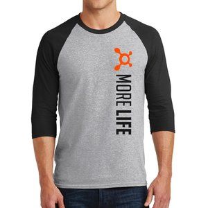 Orange Theory MORE LIFE Baseball 3/4 sleeve tee